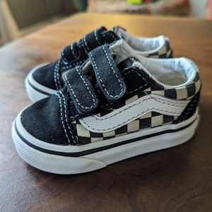 Toddler Checkered Old Skool Vans Shoes